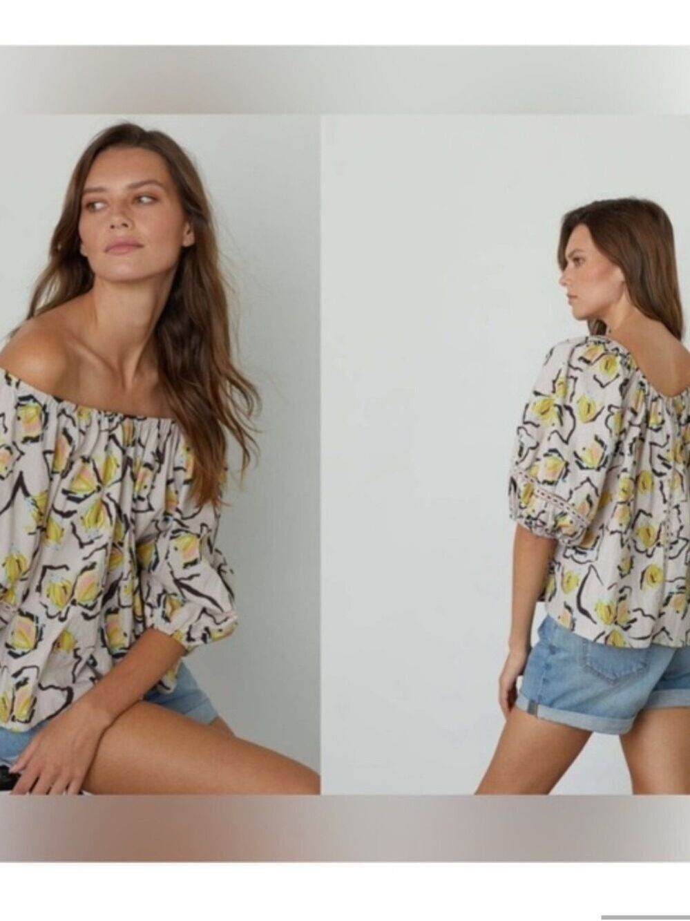 Velvet By Graham & Spencer Zoey Blouse Lily Pad